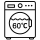 waschbar bis 60 °C
