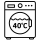 waschbar bis 40 °C