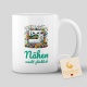 Tasse "Nähen macht glücklich"