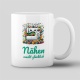 Tasse "Nähen macht glücklich"