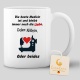 Tasse »Die beste Medizin ist Liebe. Oder Nähen. Oder beides«