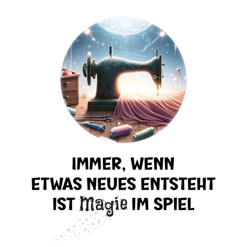 Tasse »Immer, wenn etwas Neues entsteht, ist Magie im Spiel«