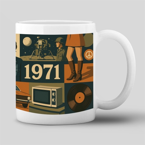 Tasse »1971 – ikonische Motive &...