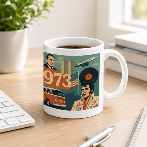 Tasse »1973 – Highlights & Kultmotive«