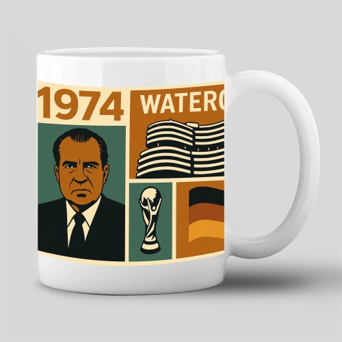 Tasse »1974 Watergate & WM Deutschland«