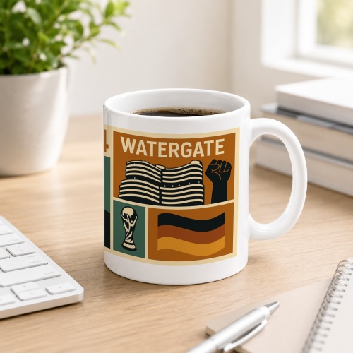 Tasse »1974 Watergate & WM Deutschland«