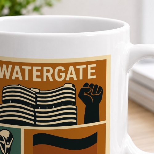 Tasse »1974 Watergate & WM Deutschland«
