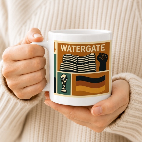 Tasse »1974 Watergate & WM Deutschland«