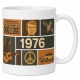 Tasse »1976 Zeitreise Retro-Motiv«