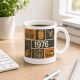 Tasse »1976 Zeitreise Retro-Motiv«