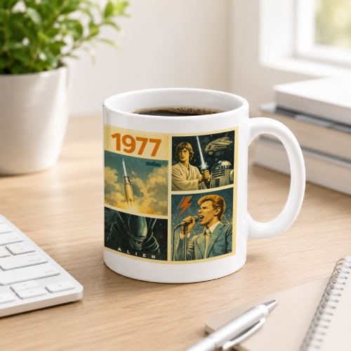 Tasse »1977 Retro-Ikonen & Popkultur«