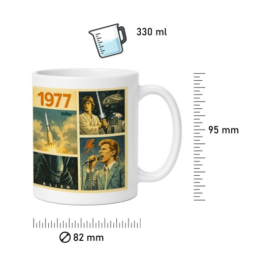 Tasse »1977 Retro-Ikonen & Popkultur«
