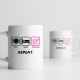 Tasse »Eat Sleep Stricken Repeat«