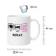 Tasse »Eat Sleep Stricken Repeat«
