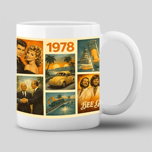 Tasse »1978 Retro-Motiv«