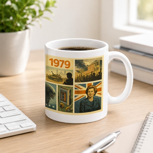 Tasse »1979 – Zeitgeschichte in Bildern«