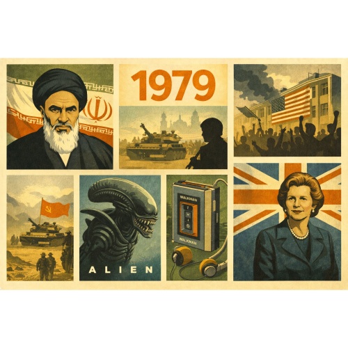 Tasse »1979 – Zeitgeschichte in Bildern«