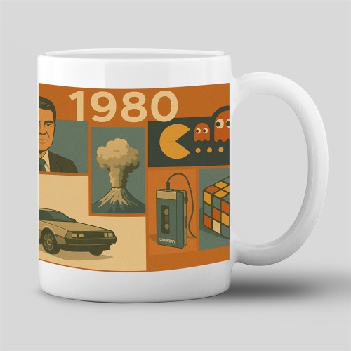 Tasse »1980 Retro Motive«