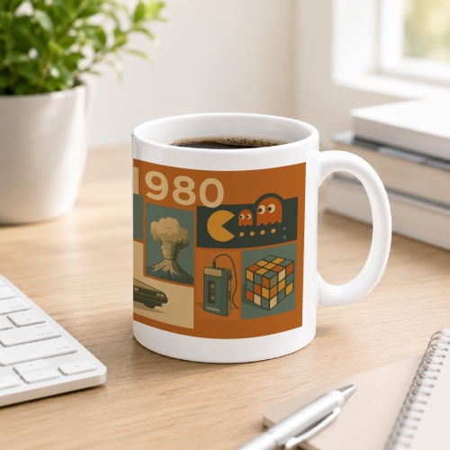 Tasse »1980 Retro Motive«