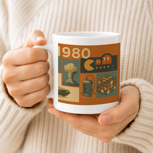 Tasse »1980 Retro Motive«
