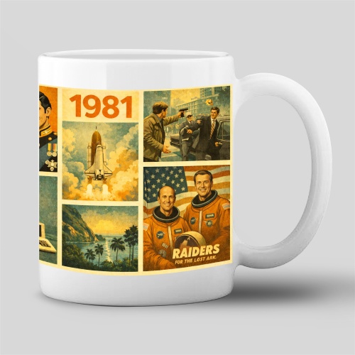 Tasse »1981 Zeitreise«