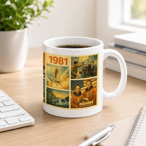 Tasse »1981 Zeitreise«