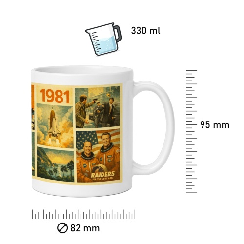 Tasse »1981 Zeitreise«