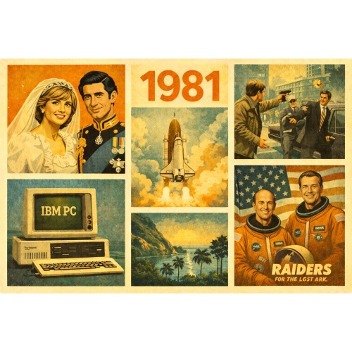 Tasse »1981 Zeitreise«