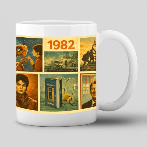 Tasse »1982 – Kultmomente & Legenden«