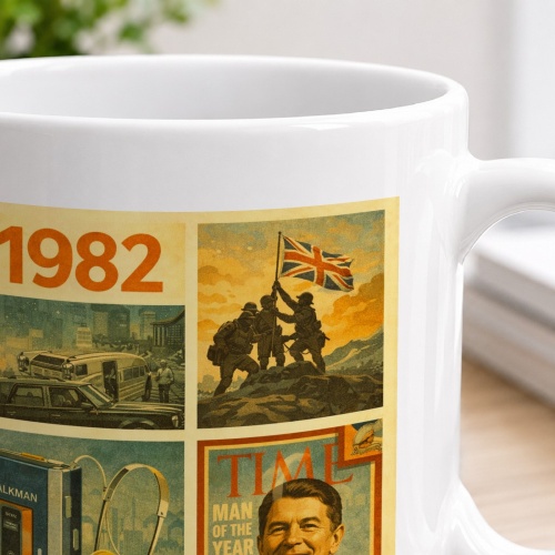 Tasse »1982 – Kultmomente & Legenden«