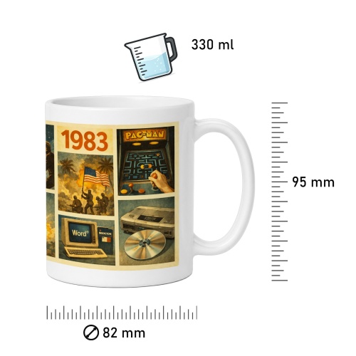 Tasse »1983 Retro Highlights«