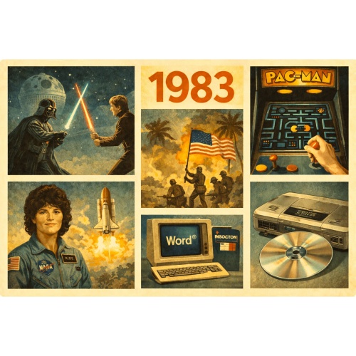 Tasse »1983 Retro Highlights«