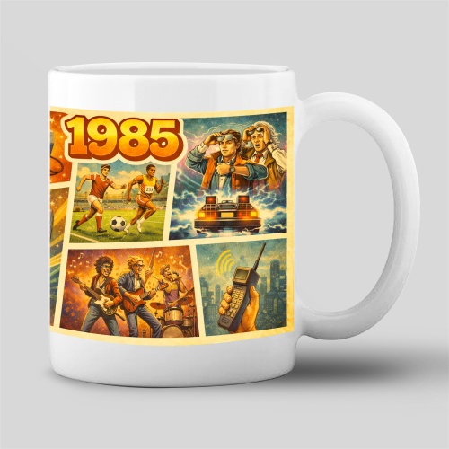 Tasse »1985 – Kultmomente &...