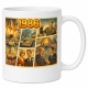 Tasse »1986 Retro-Jahresmotiv«