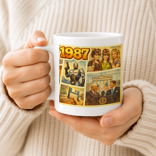 Tasse »1987 – Kult-Highlights & Retro-Motive«