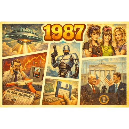 Tasse »1987 – Kult-Highlights & Retro-Motive«