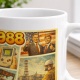 Tasse »1988 – Highlights & Zeitgeschichte«
