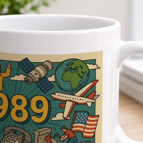 Tasse »1989 – Zeitgeschichte & Mauerfall«