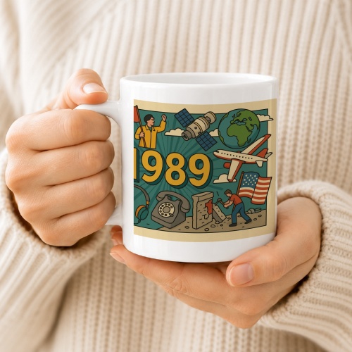 Tasse »1989 – Zeitgeschichte & Mauerfall«