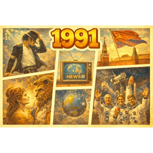 Tasse »1991 – Historische Momente«