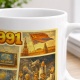 Tasse »1991 – Historische Momente«