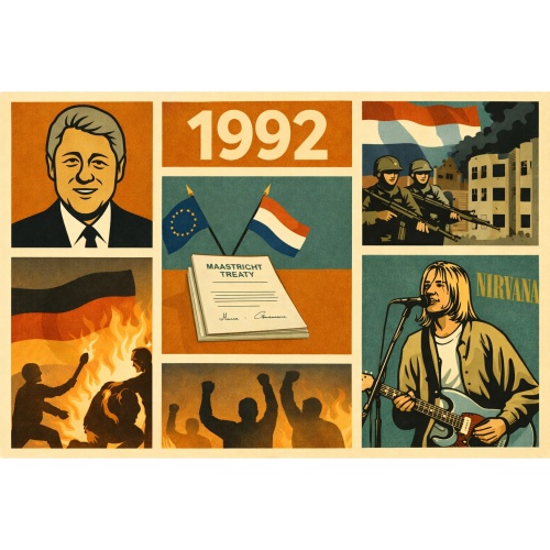 Tasse »1992 – Ereignisse & Kultur-Highlights«