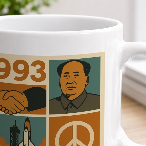 Tasse »1993 – Zeitgeschichte & Symbole«