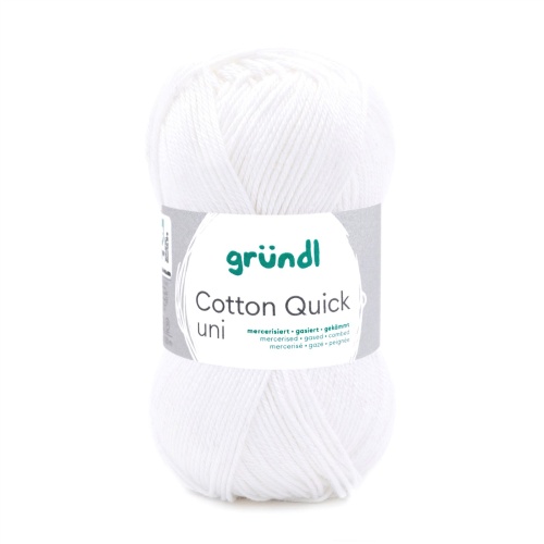 »Cotton Quick uni« Weiß