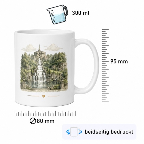 Tasse »Herkules Kassel – Land der Dichter und Denker«