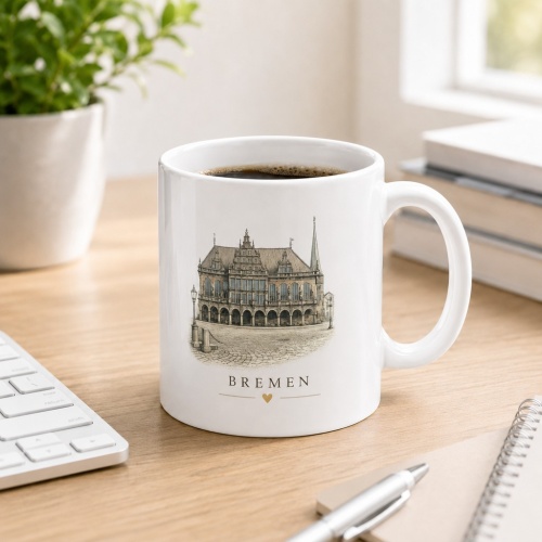 Tasse »Rathaus Bremen – Deutsches...