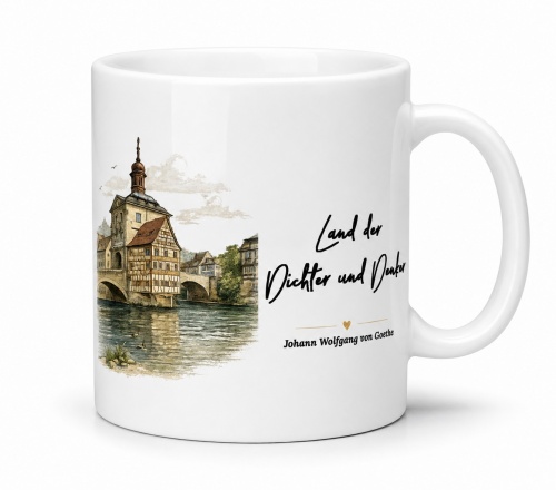 Tasse »Altes Rathaus Bamberg – Land der...