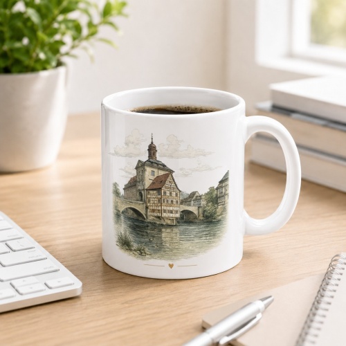 Tasse »Altes Rathaus Bamberg – Land der...