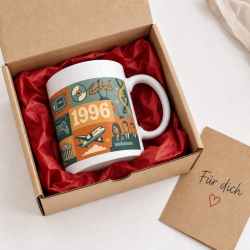 Tasse »1996 Retro-Motiv«