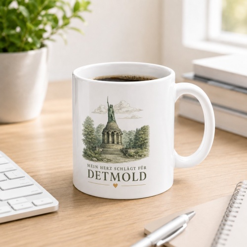 Tasse »Hermannsdenkmal – Land der Dichter und...